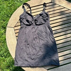 Black nursing cami undershirt
